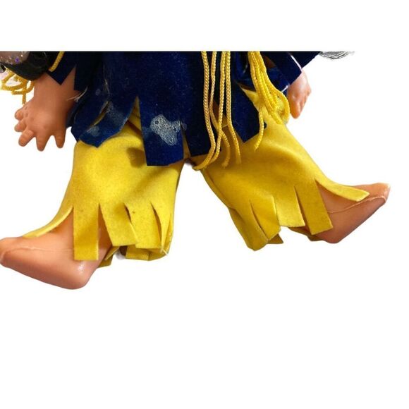 Vintage Native American Baby Girl Doll Indigenous Collectible Nostalgia Tribal - Picture 5 of 5